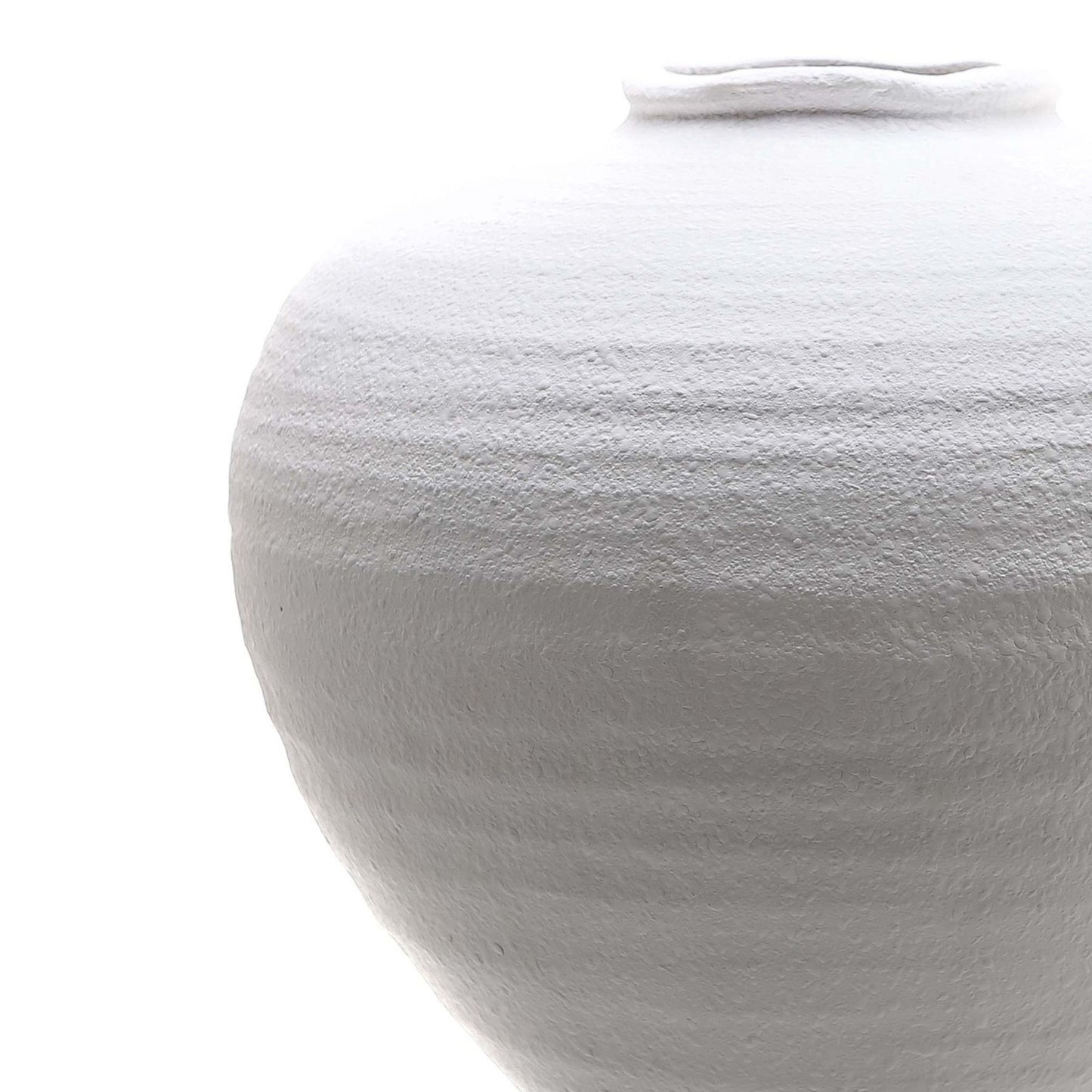 Mafett Modern Matt White Ceramic Vase