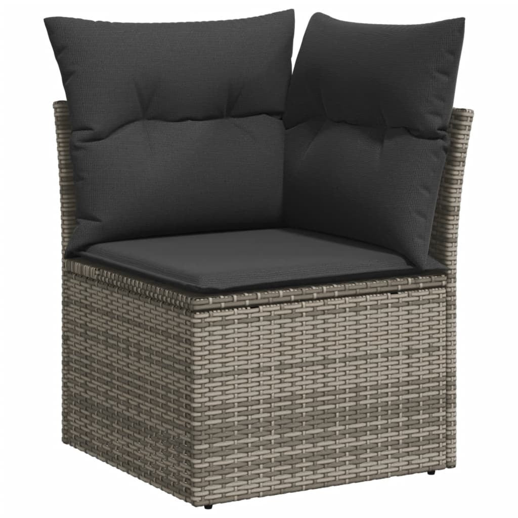 Mafett Refined 10-Piece Rattan Patio Sofa Set with Cushions