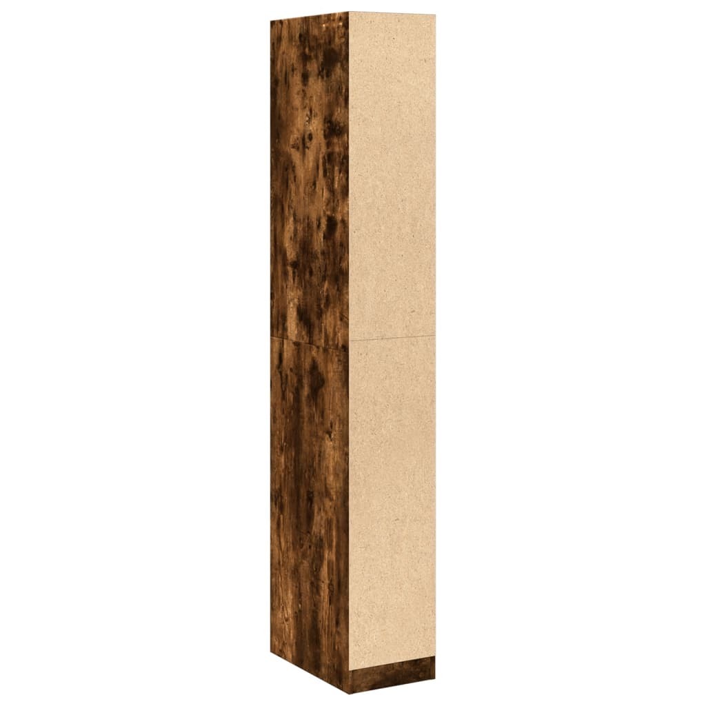 Valen Wardrobe – Smoked Oak Engineered Wood