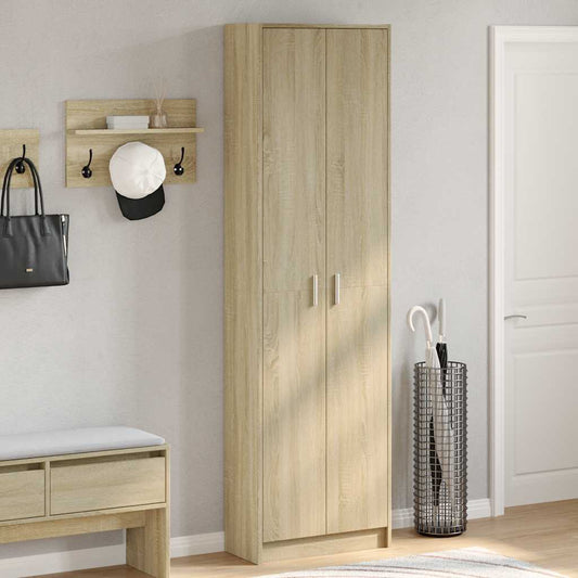 Elmira Hallway Wardrobe – Sonoma Oak Engineered Wood