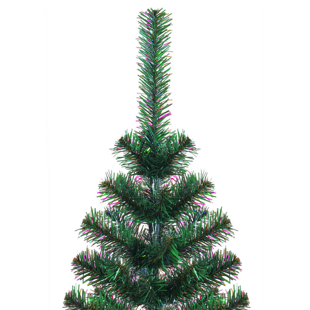 Mafett 180 cm Artificial Christmas Tree with Iridescent Tips – Lush Green PVC for a Dazzling Holiday Display