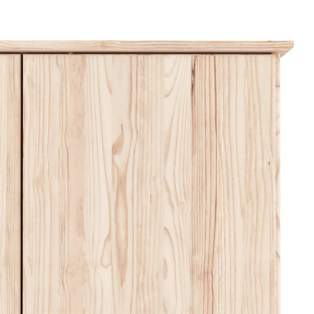 Davina ALTA Solid Pine Wood Wardrobe – Elegant & Timeless Design