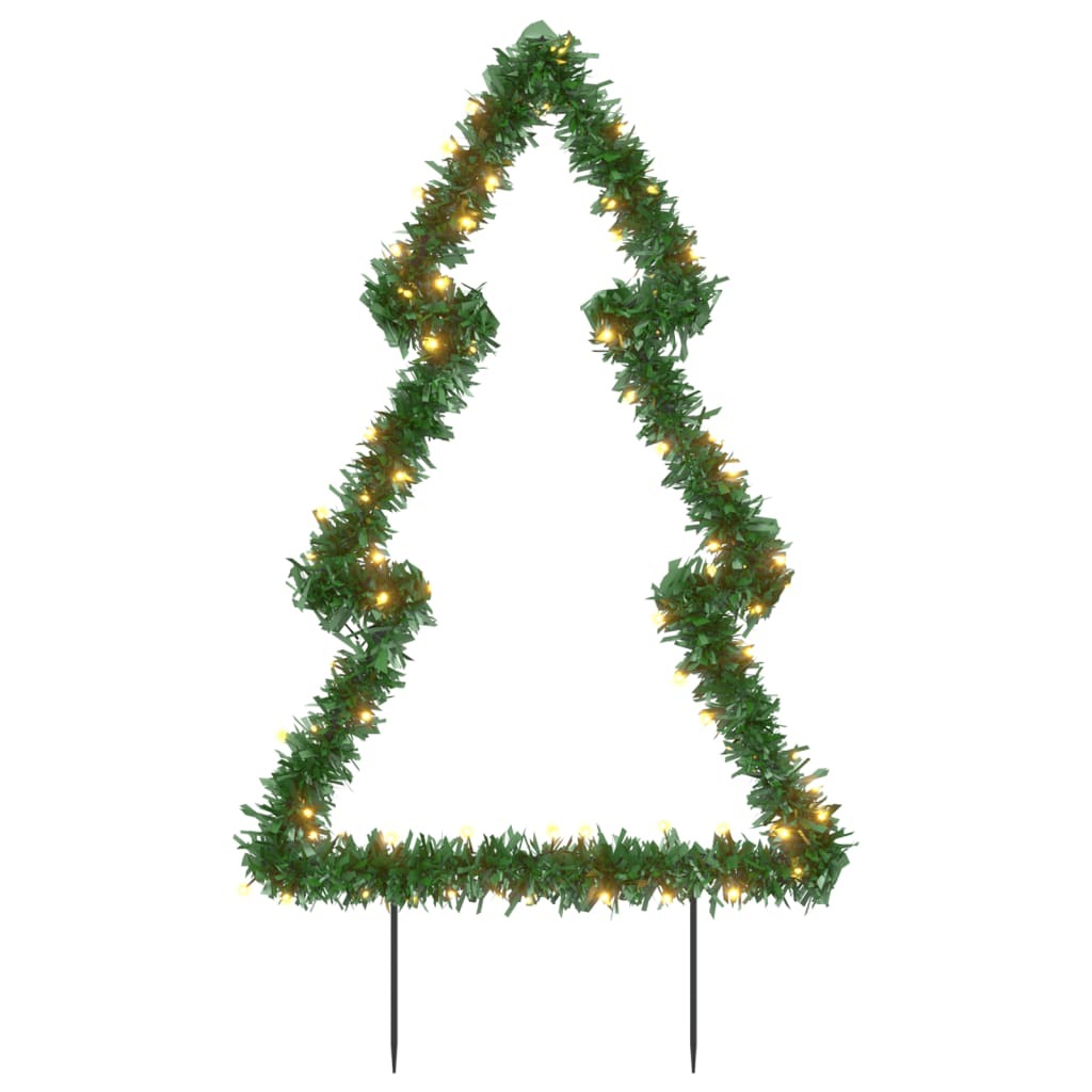 Mate Christmas Light Decoration with Spikes Tree 80 LEDs 60 cm