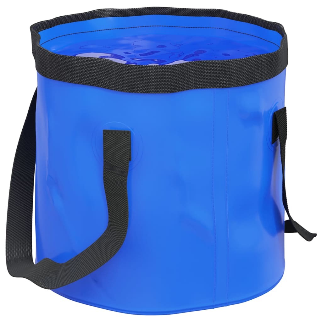 Mafett Folding Buckets 2 pcs Blue 20 L PVC