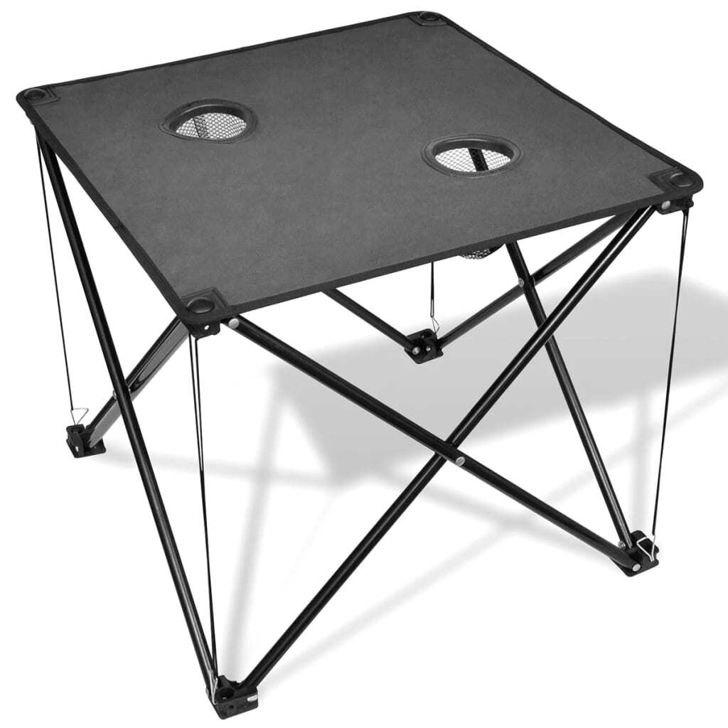 Mafett Foldable Camping Table – Lightweight & Portable Grey Table for Outdoor Adventures, Picnics, and Camping