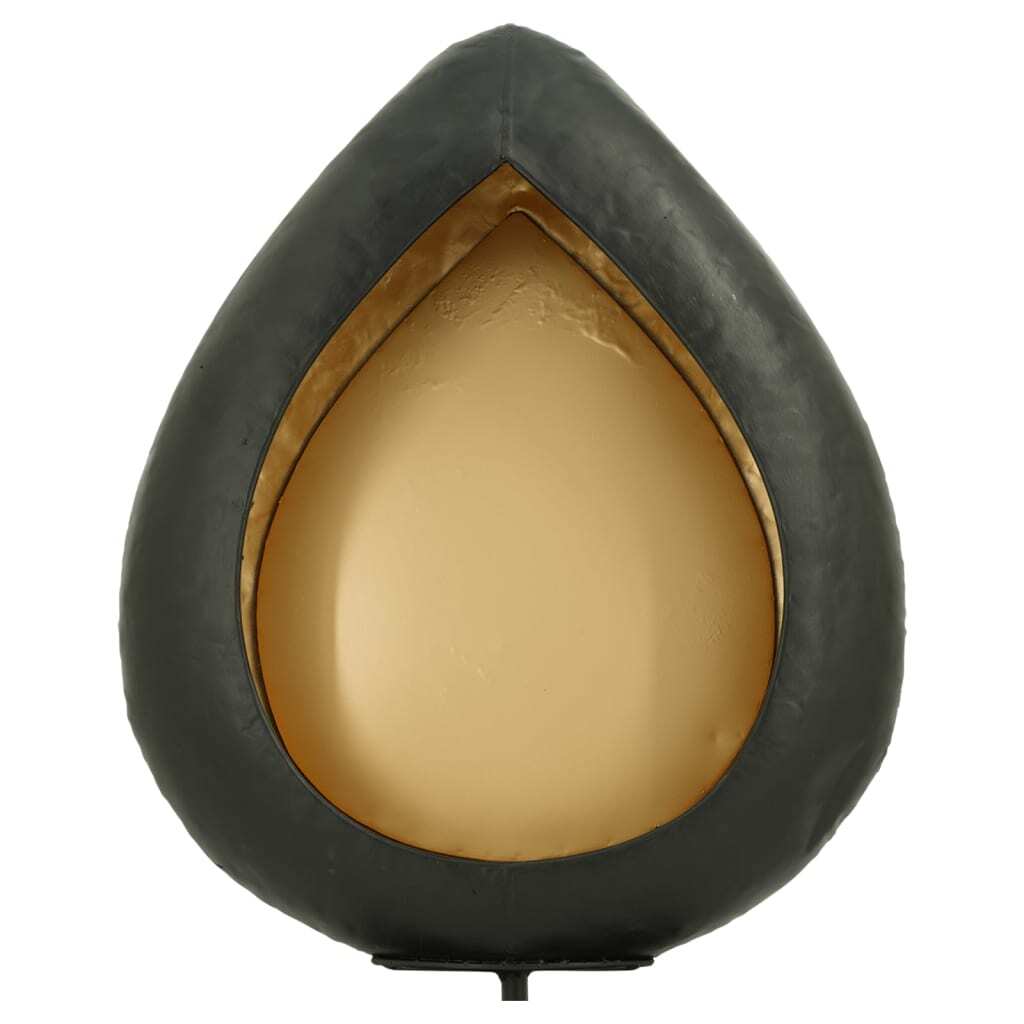 Lesli Living Drop Candle Holder Egg on Stand, Stunningly Crafted with Precision, Measuring 23x11x41 cm - Perfect for Adding a Touch of Contemporary Elegance and Illuminating Your Space with Warmth and Style