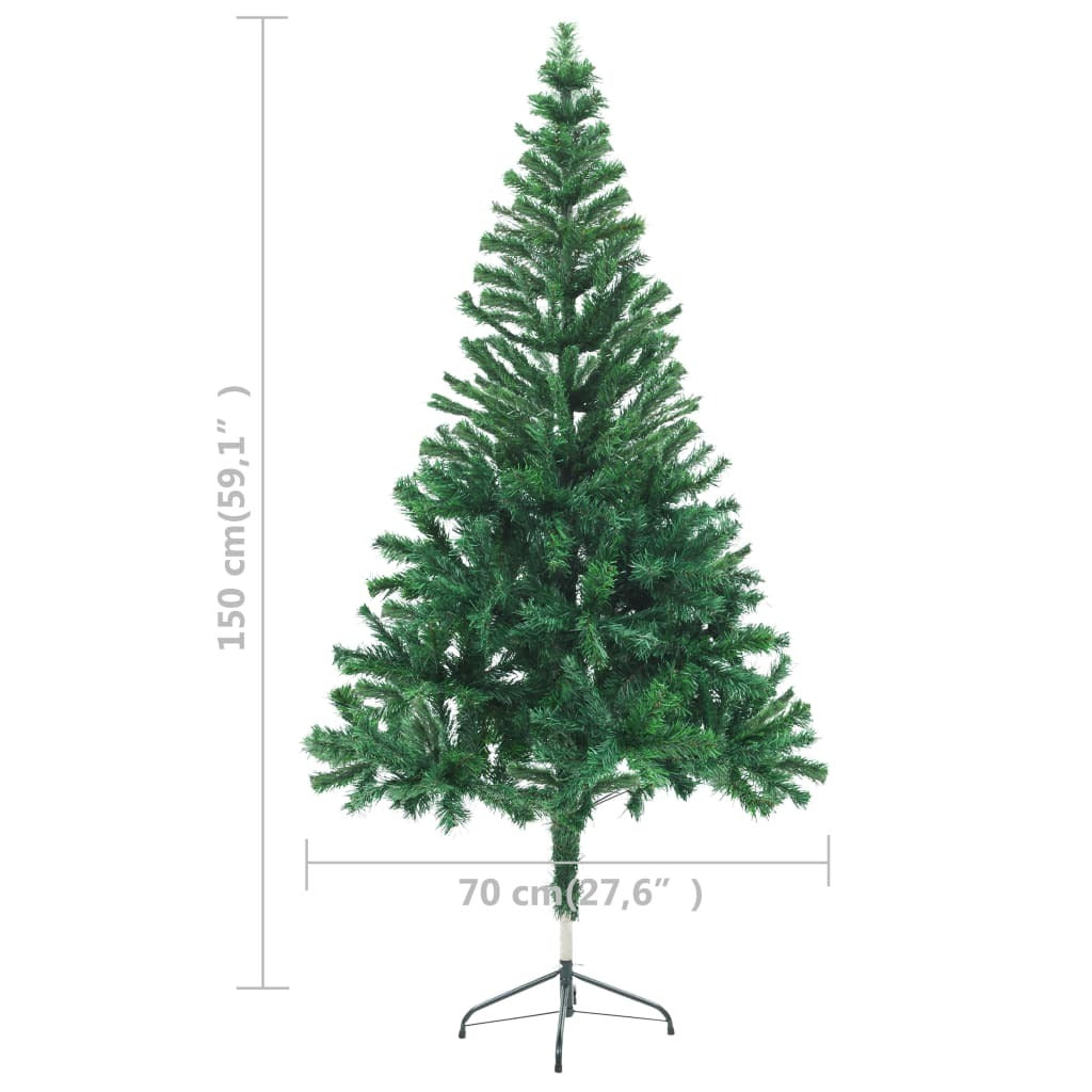 Mafett Artificial Christmas Tree with Stand – 380 Branches for a Full, Lush Look