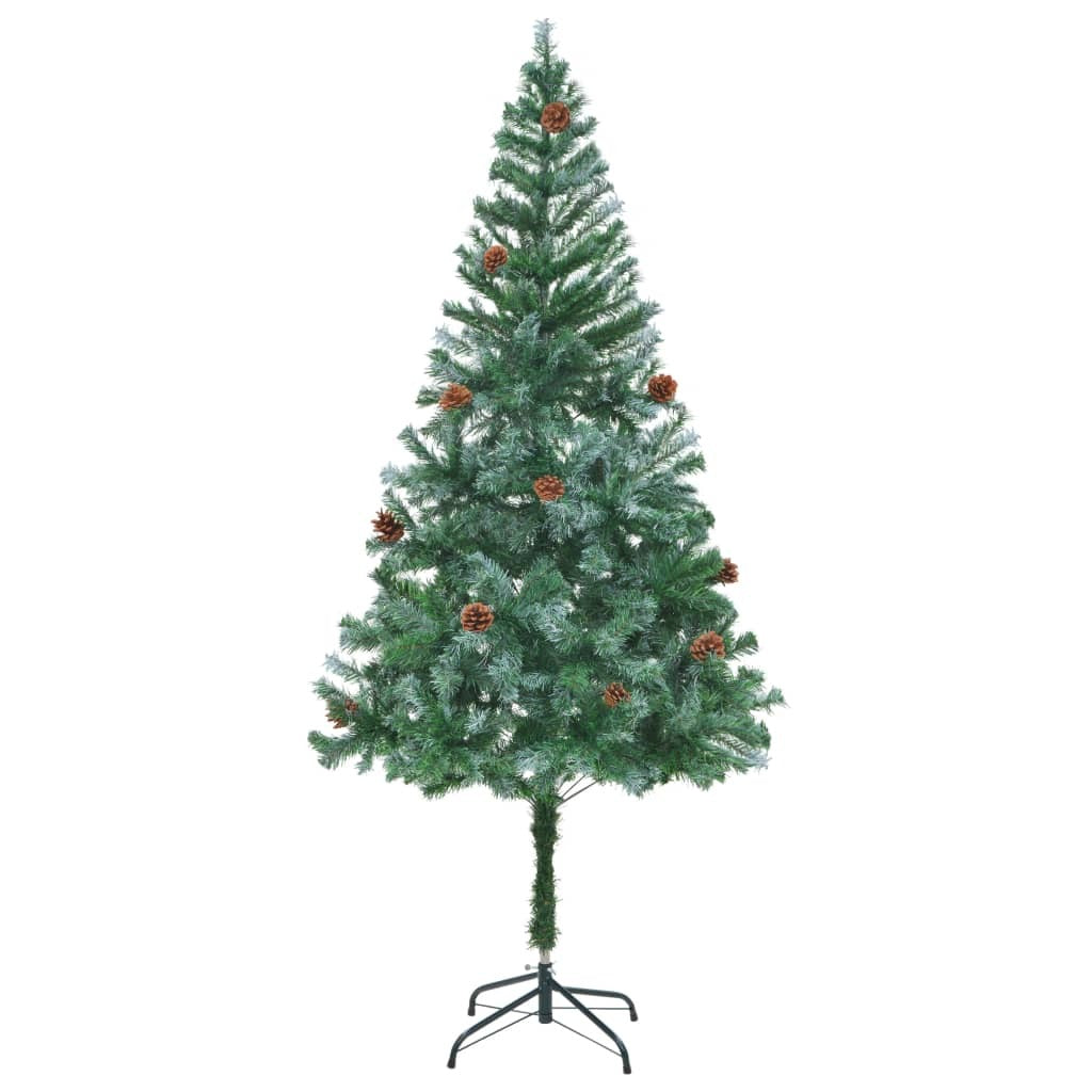 Mafett 180 cm Artificial Christmas Tree with Pinecones – Elegant and Natural Holiday Décor