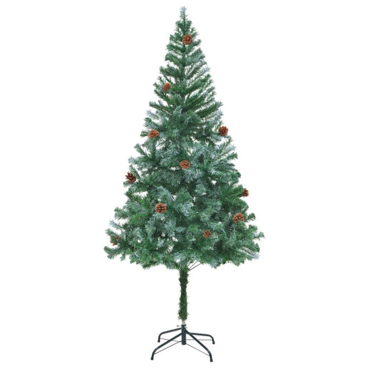 Mafett 180 cm Artificial Christmas Tree with Pinecones – Elegant and Natural Holiday Décor