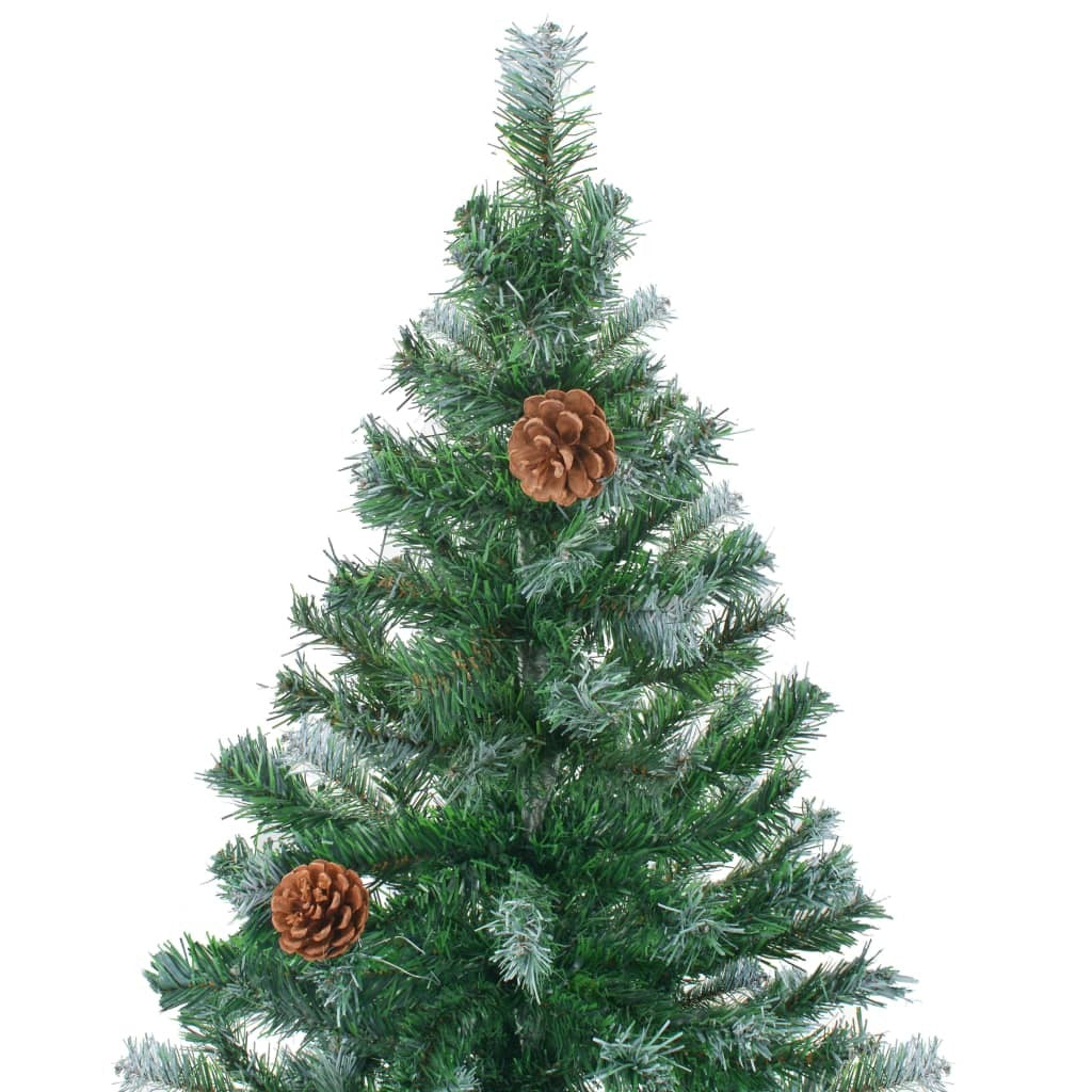 Mafett 180 cm Artificial Christmas Tree with Pinecones – Elegant and Natural Holiday Décor