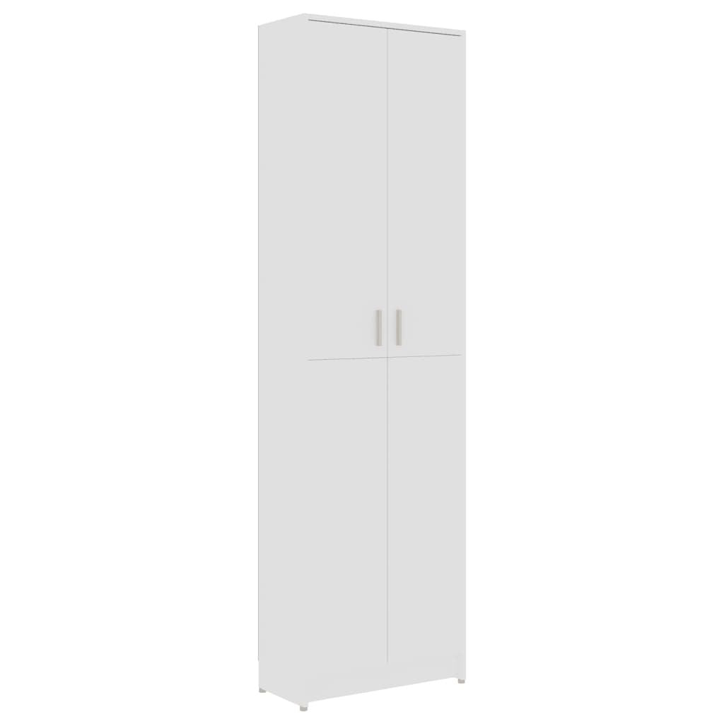 Mafett Hallway Wardrobe White 55x25x189 cm Engineered Wood