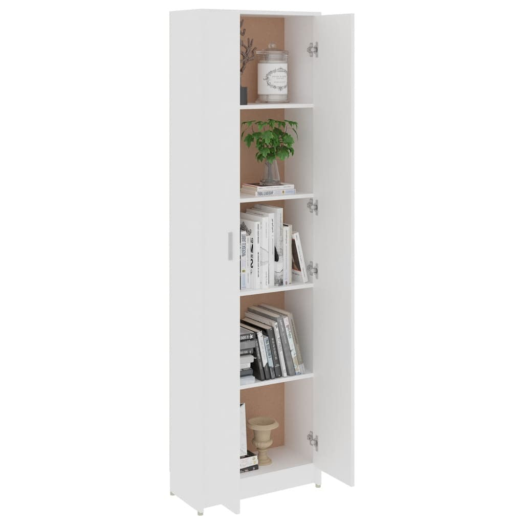 Mafett Hallway Wardrobe White 55x25x189 cm Engineered Wood