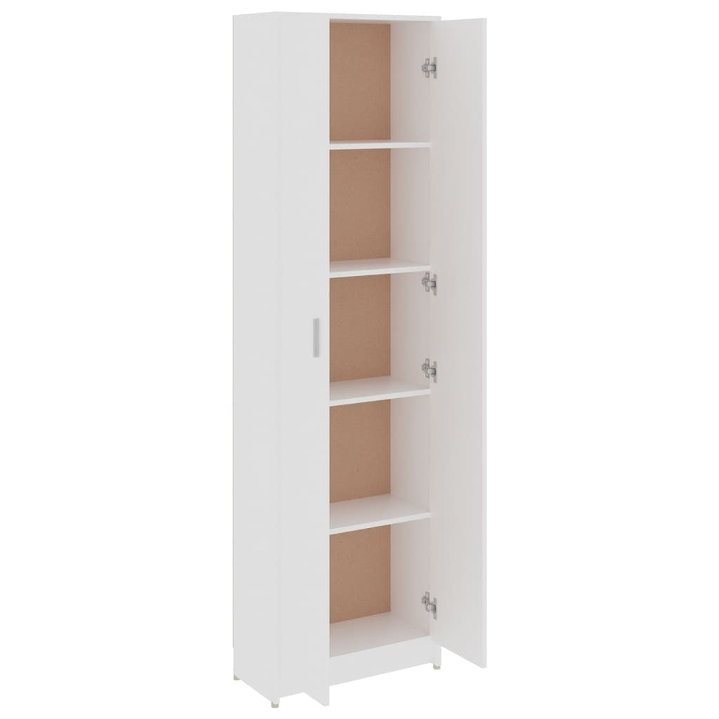 Mafett Hallway Wardrobe White 55x25x189 cm Engineered Wood