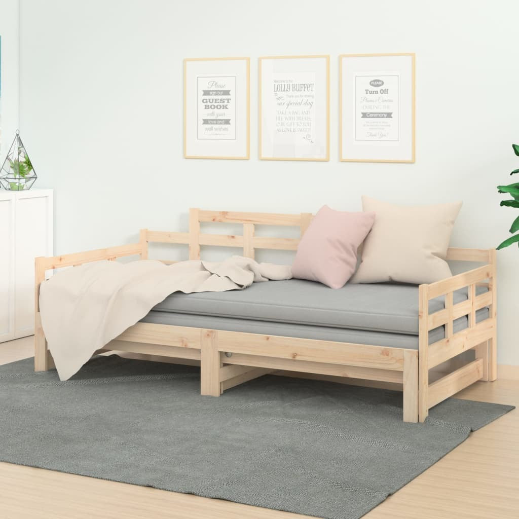 Mafett Sofa & Bed Without Mattress Solid Wood Pine 2x cm