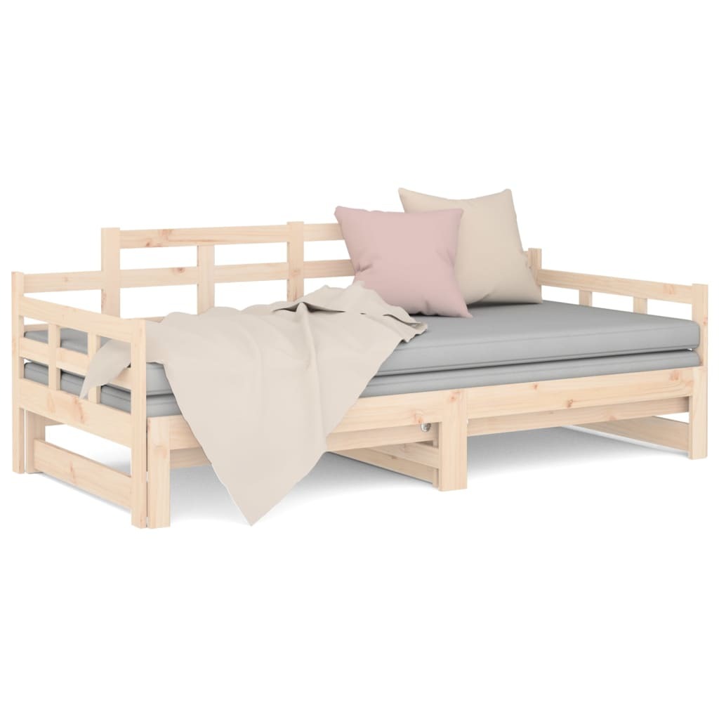 Mafett Sofa & Bed Without Mattress Solid Wood Pine 2x cm