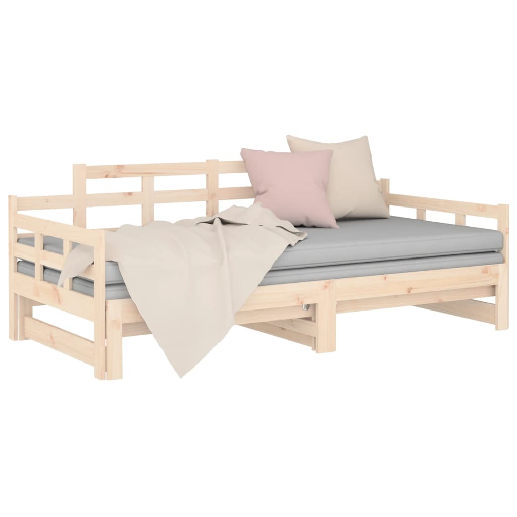 Mafett Sofa & Bed Without Mattress Solid Wood Pine 2x cm