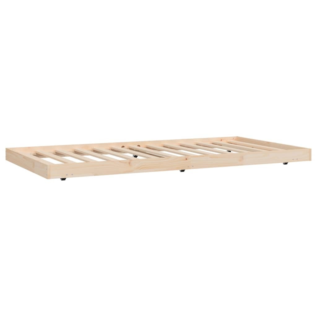 Mafett Bed Frame without Mattress 80x200 cm Solid Wood Pine