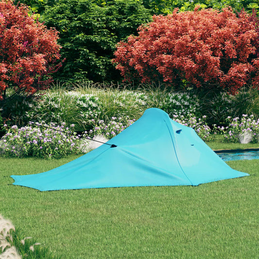 Camping Tent 317x240x100 cm Blue - Lightweight and Compact for Easy Transport - Ideal for Active Campers and Weekend Trips