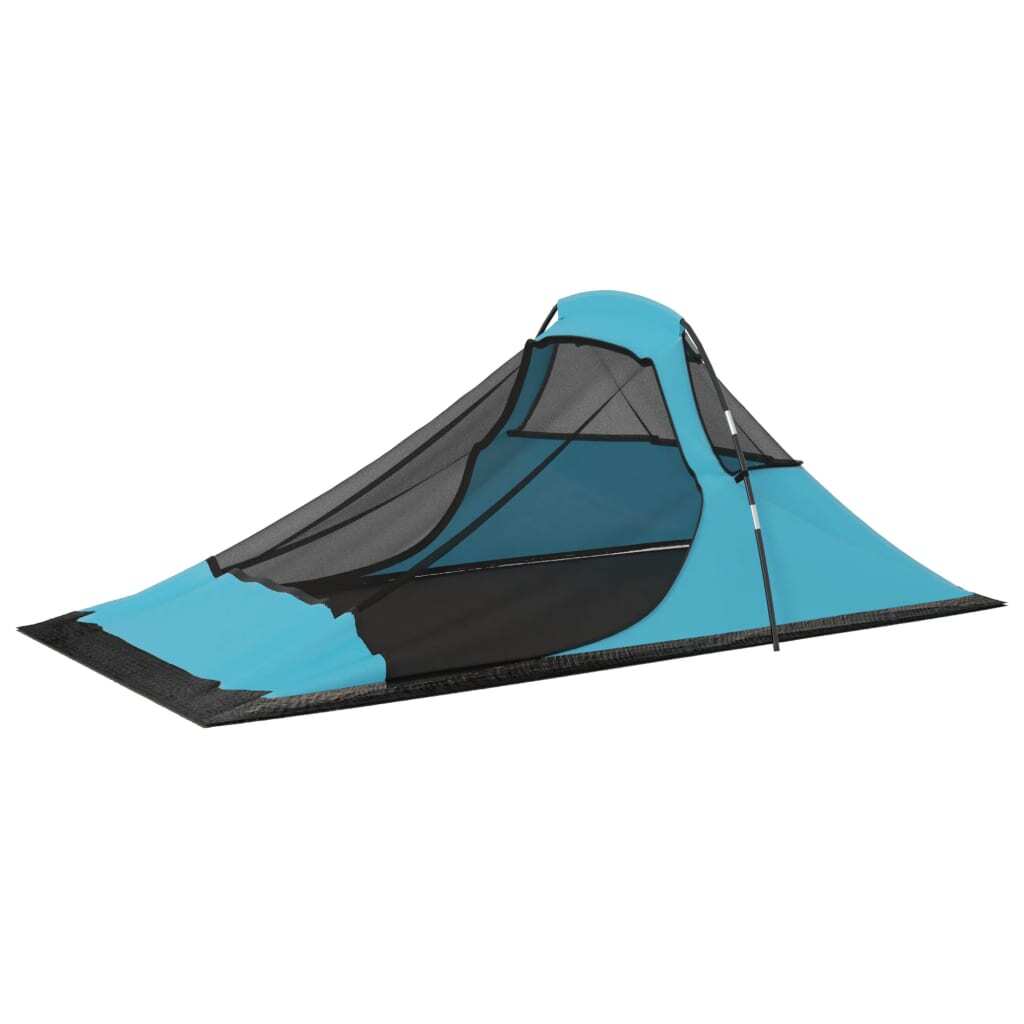 Camping Tent 317x240x100 cm Blue - Lightweight and Compact for Easy Transport - Ideal for Active Campers and Weekend Trips