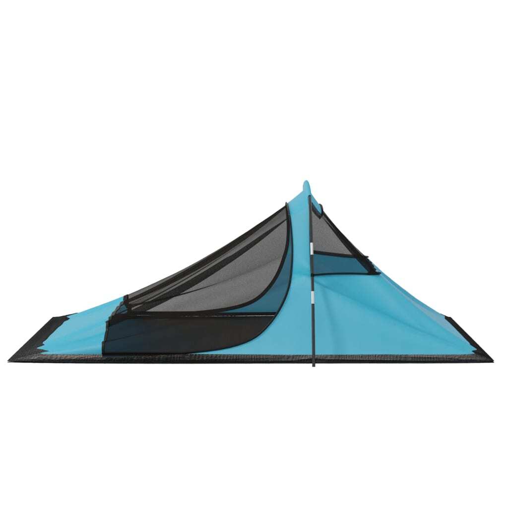 Camping Tent 317x240x100 cm Blue - Lightweight and Compact for Easy Transport - Ideal for Active Campers and Weekend Trips