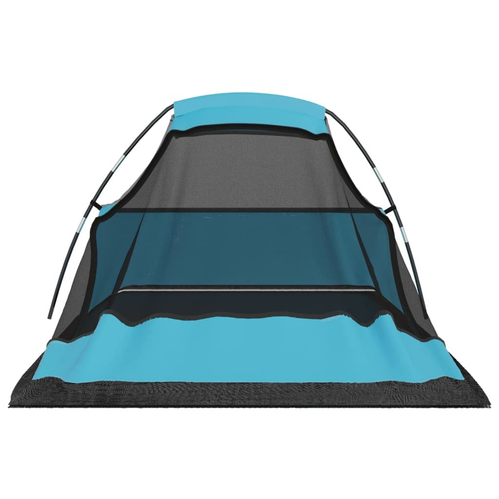 Camping Tent 317x240x100 cm Blue - Lightweight and Compact for Easy Transport - Ideal for Active Campers and Weekend Trips