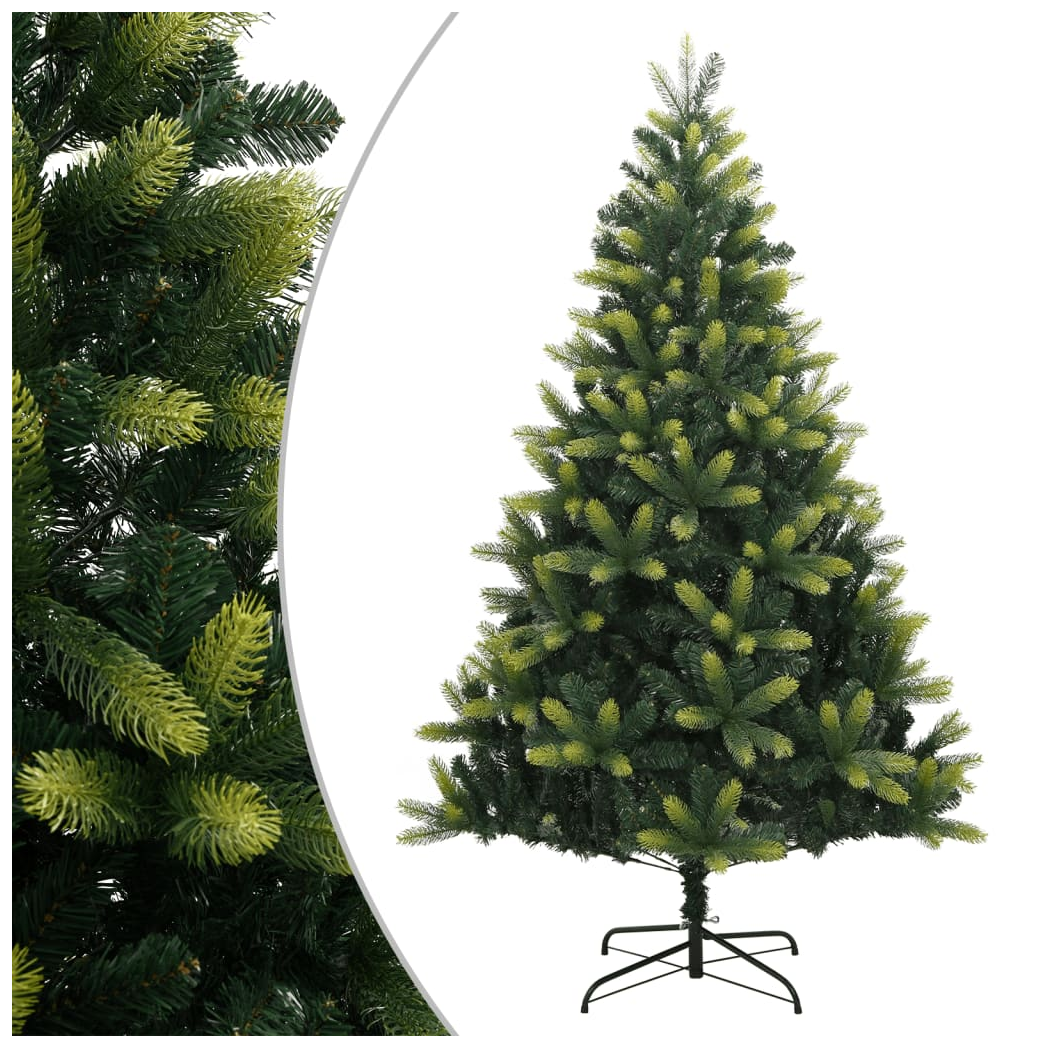 Mafett 150 cm Artificial Hinged Christmas Tree with Stand – Effortless Holiday Elegance