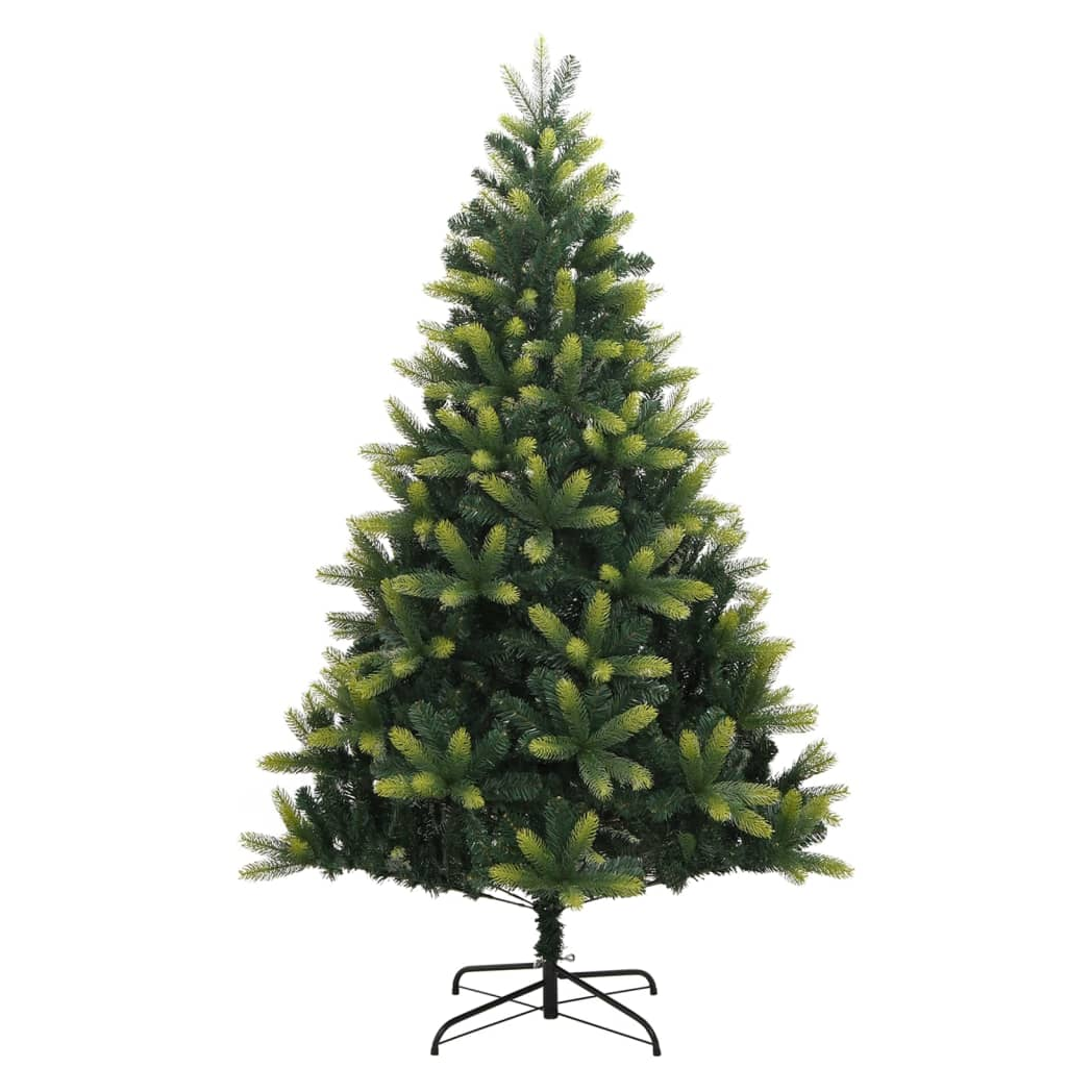 Mafett 150 cm Artificial Hinged Christmas Tree with Stand – Effortless Holiday Elegance