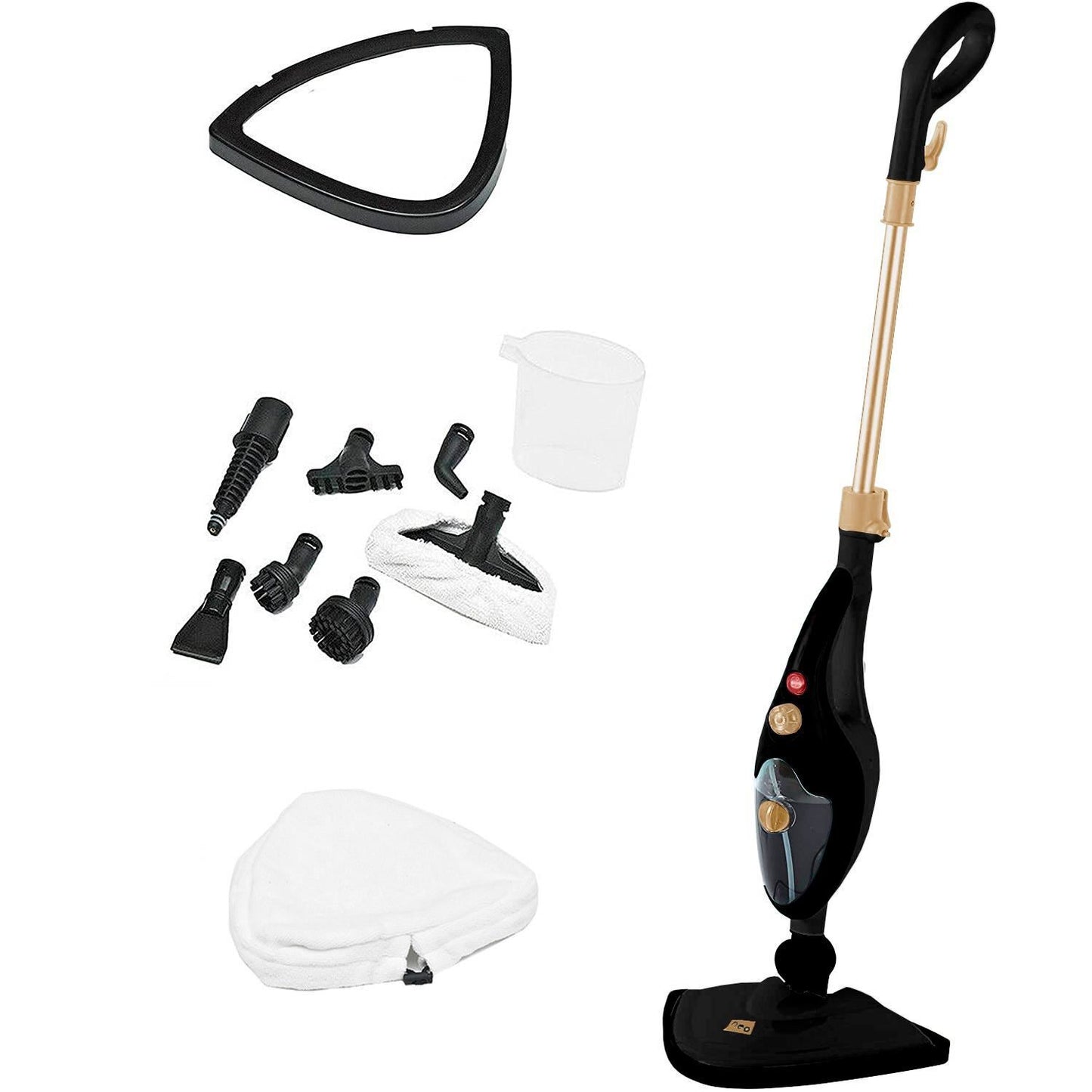 Mafett 10-in-1 1500W Steam Mop & Handheld Steamer – Versatile Cleaning Power in Copper