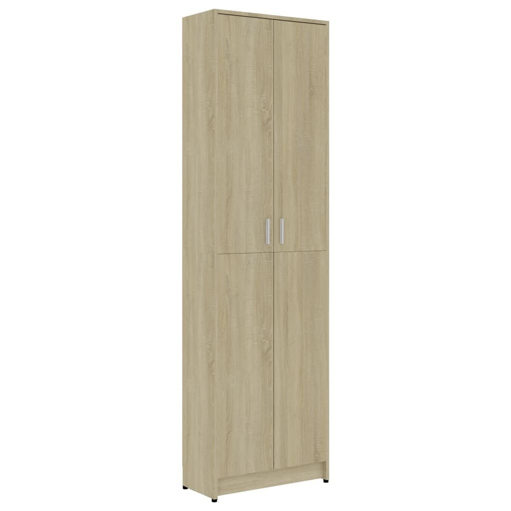 Hallway Wardrobe - Mafett Oak 55x25x189 cm | Engineered Wood