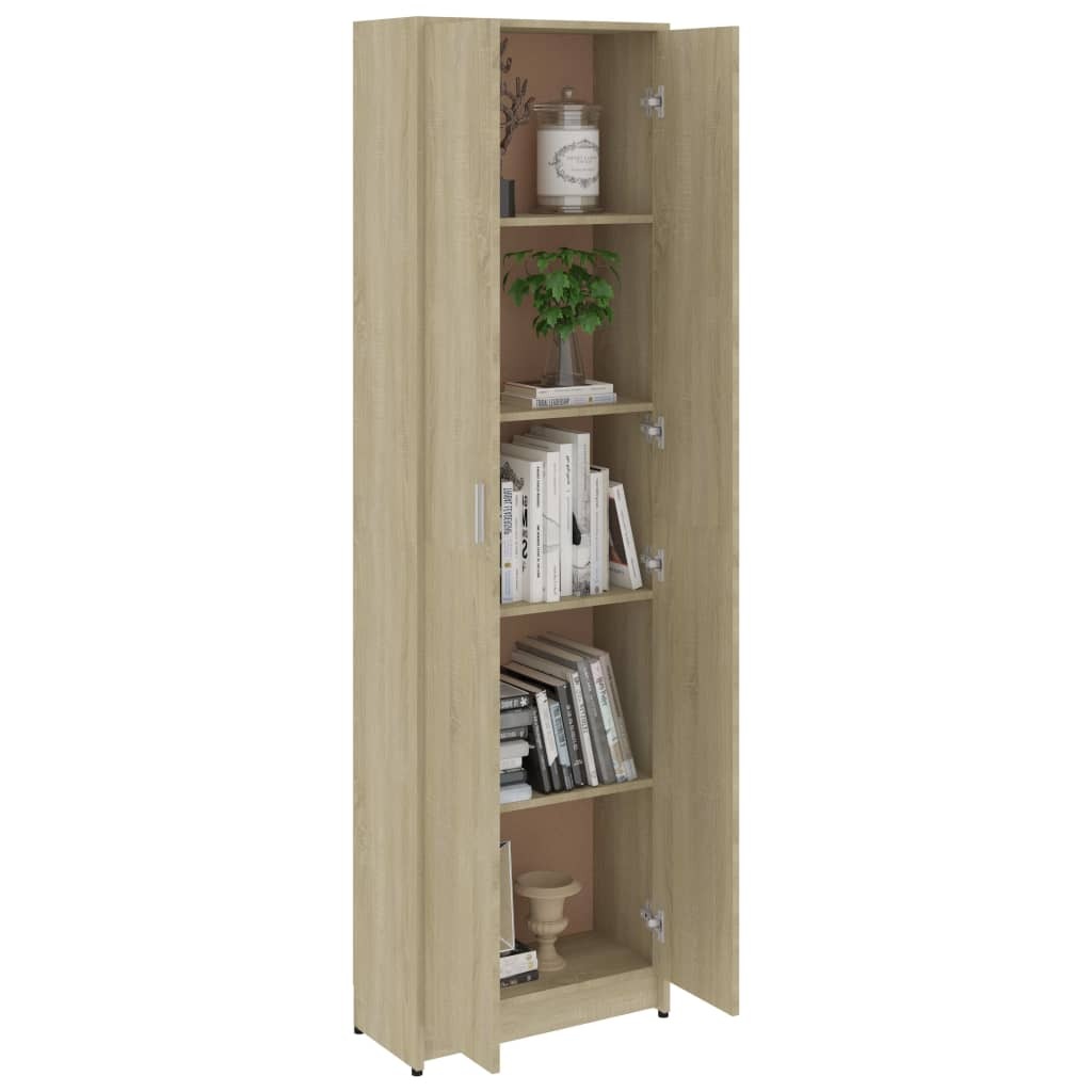 Hallway Wardrobe - Mafett Oak 55x25x189 cm | Engineered Wood