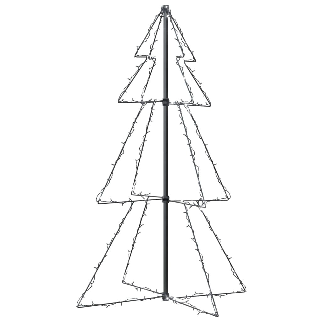 Mafett Christmas Cone Tree 78x120 cm – 160 LEDs for Indoor & Outdoor Festive Decor